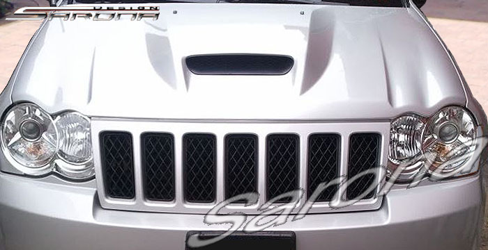 Custom Jeep Grand Cherokee  SUV/SAV/Crossover Hood (2005 - 2010) - $950.00 (Part #JP-007-HD)